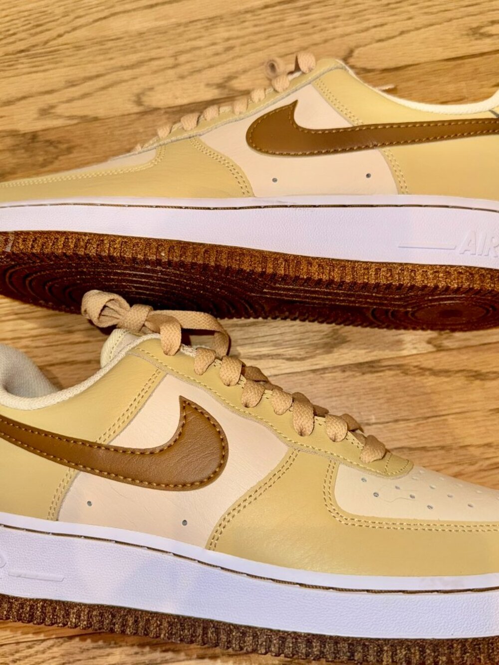 NWOB Nike Air Force 1 Low "Embed" Cork Men's 7.5 - Picture 5 of 7